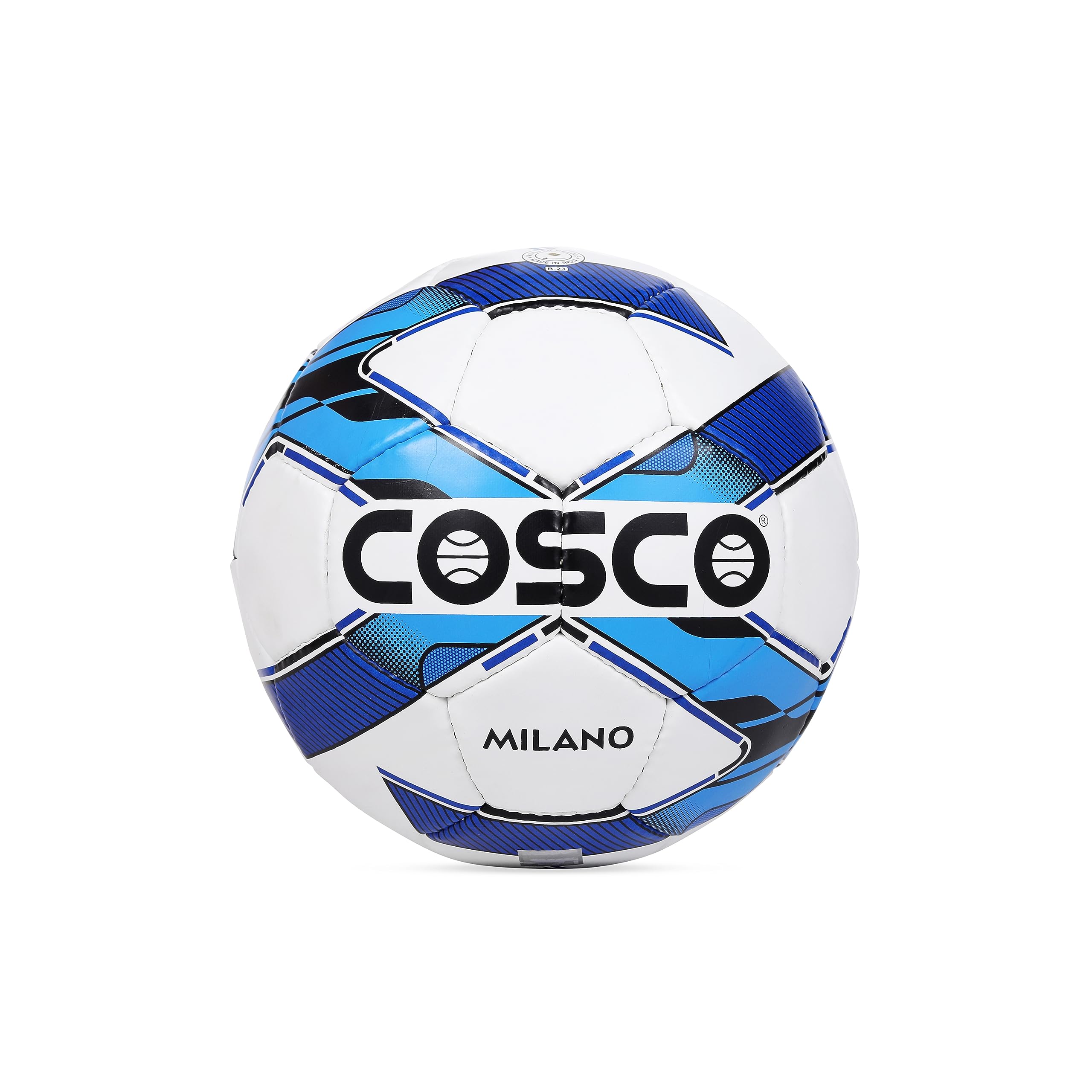 IRIS USA, Inc. Cosco Milano Hand Stiched Football-Size: 5 (White,Yellow,Black)