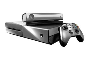 silver chrome mirror - vinyl decal mod skin kit by system skins - compatible with microsoft xbox one (xb1)