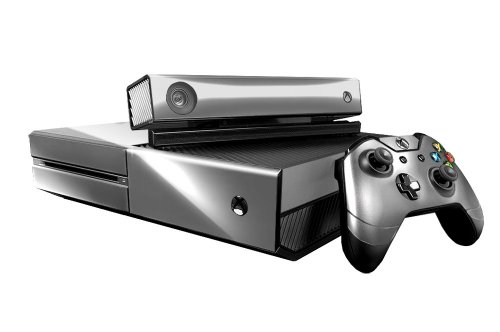 Silver Chrome Mirror - Vinyl Decal Mod Skin Kit by System Skins - Compatible with Microsoft Xbox One (XB1)