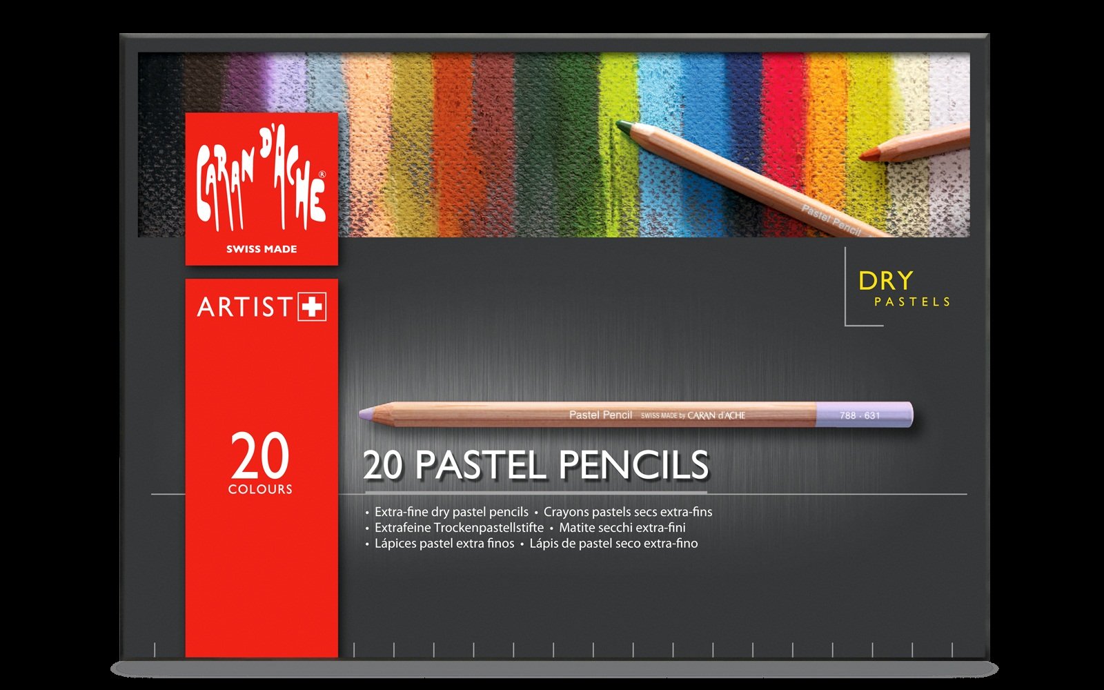 Caran D'ache Set of 20 Pastel Pencils (788.320)