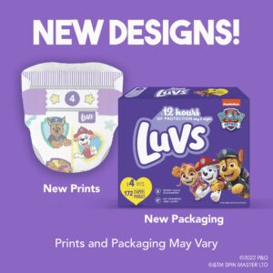 Luvs Diapers - Size 6, 64 Count, Paw Patrol Disposable Baby Diapers