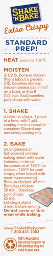 Shake 'N Bake Extra Crispy Seasoned Coating Mix (2 ct Packets)