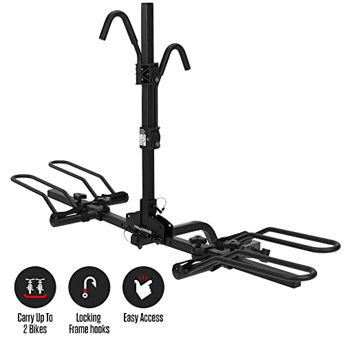 Hollywood Racks, Trail Rider, Hitch Mount Rack, 1-1/4'' and 2'', Bikes: 2