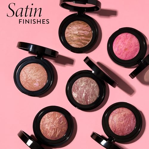 LAURA GELLER NEW YORK Dermatologist Approved - Baked Blush-n-Brighten Marbleized Blush- Sunswept Creamy Lightweight Satin Finish