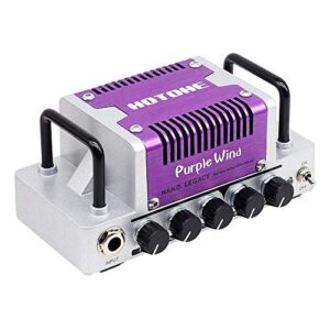 Hotone Nano Legacy Purple Wind 5-Watt Compact Guitar Amp Head with 3-Band EQ