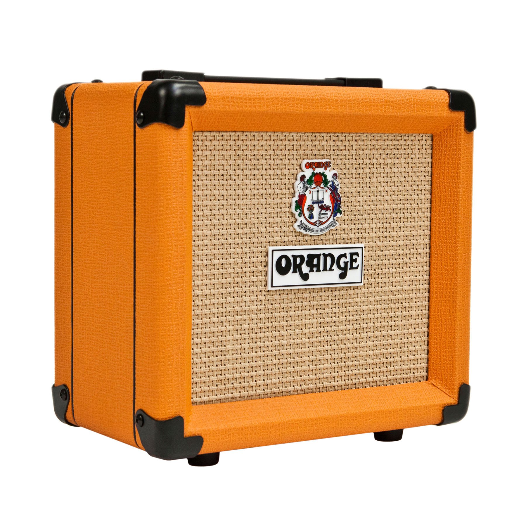 Orange Amps Micro Terror 20-Watt Tube Preamp Compact Tube Amp Bundle with Guitar Cabinet and Cable (3 Items)