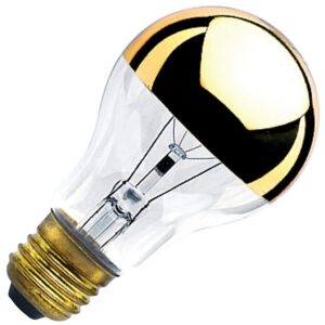 Bulbrite Incandescent A19 Medium Screw Base (E26) Light Bulb, 1 Count (Pack of 1), Gold