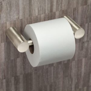 Moen Align Brushed Nickel Pivoting Wall Mounted Modern Toilet Paper Holder, YB0408BN