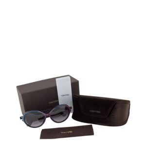 Tom Ford Milena Sunglasses, Purple, 59-15-140