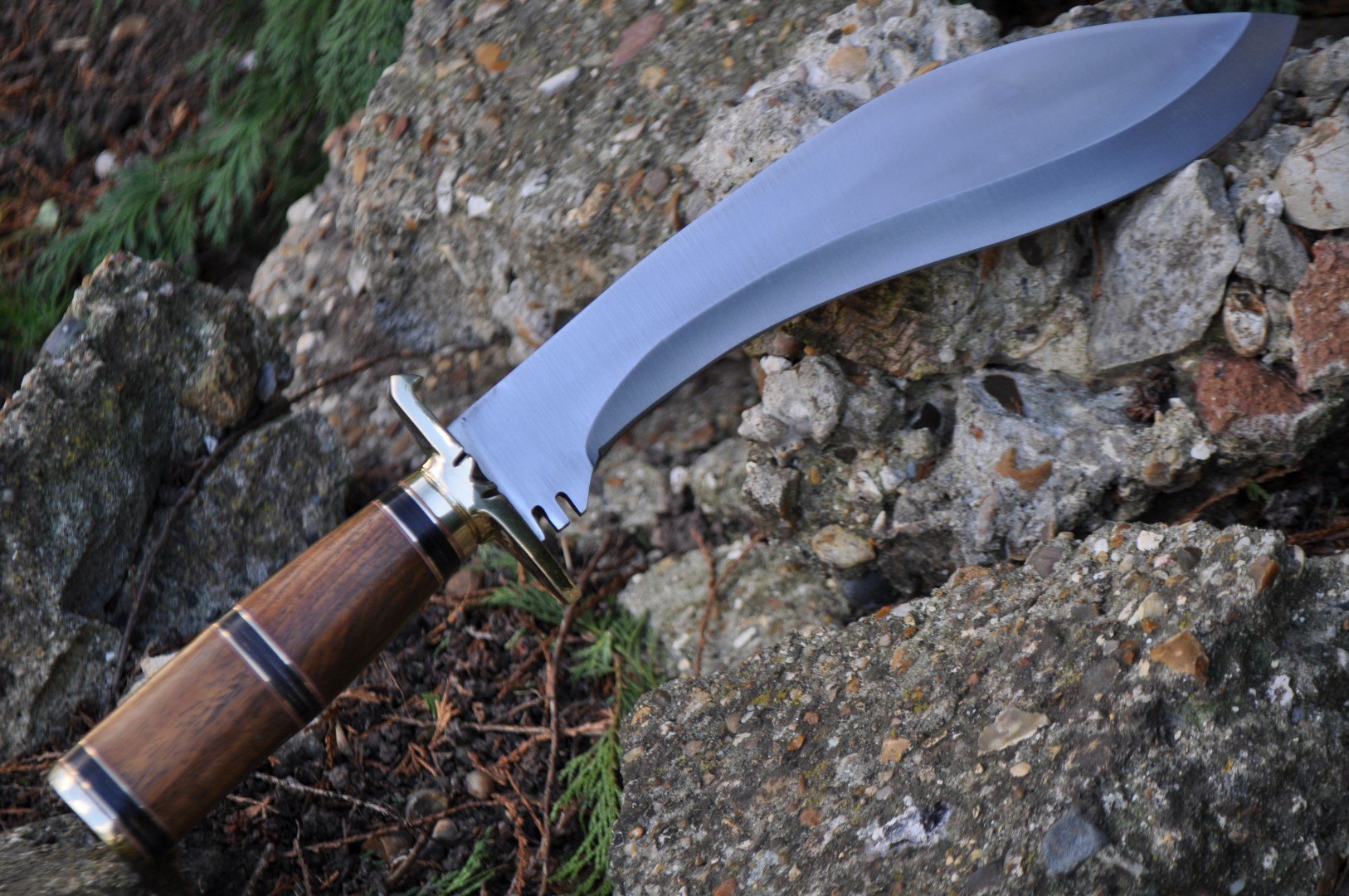 Perkin - Custom Handmade Hunting Knife - 01 Carbon Steel - Kukri Knife