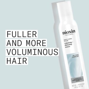 Nioxin Density Defend Styling Volumizing + Thickening Mousse, 6.7 oz (Packaging May Vary)