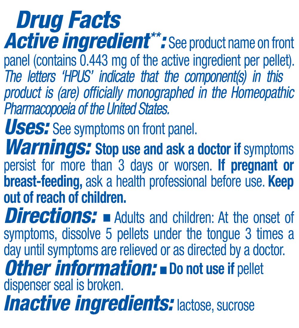 Boiron Chamomilla 30c to Alleviate Irritability, Restlessness, and Occasional Sleeplessness at Night - 3 Count (Pack of 1) (240 Pellets)