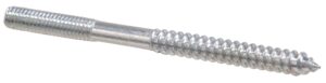 hillman 43428 3/8-16-inch x 6 hanger bolt, 8-pack , zinc