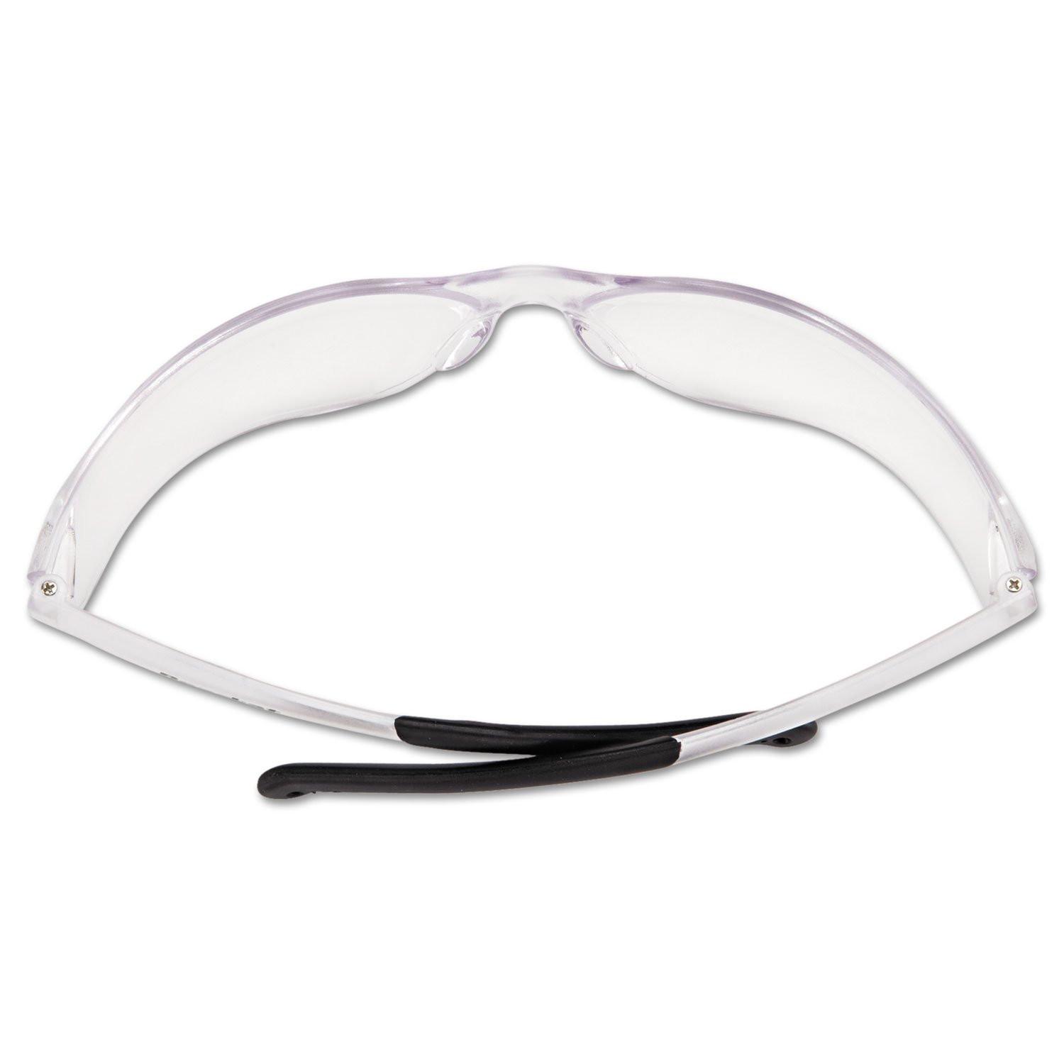 MCR SAFETY BK110AF BearKat Safety Glasses, Frost Frame, Clear Lens