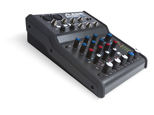 Alesis MultiMix 4 USB FX | 4 Channel Compact Studio Mixer with Built In Effects & USB Audio Interface for Home Studio Recording