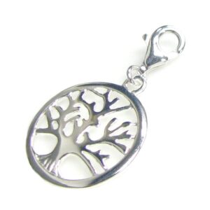 dreambell 925 sterling silver family tree of life dangle clasp european lobster clip on charm