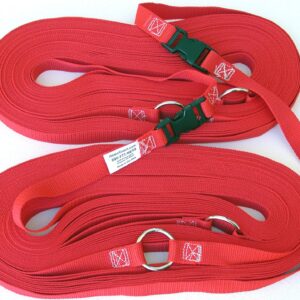 Home Court 1-inch Non-Adjustable 30-ft Sand Court Line - 17NAS (Red)