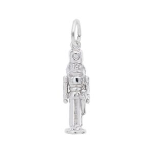 sterling silver nutcracker charm