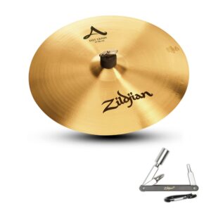 zildjian a0264 14" fast crash cast bronze cymbal with low to medium pitch with zkey