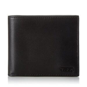 tumi - delta global center flip passcase wallet with rfid id lock for men - black