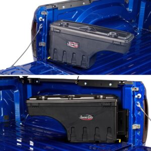 UnderCover SwingCase Truck Bed Storage Box | SC203P | Fits 2015 - 2020 Ford F-150 Passenger Side , Black