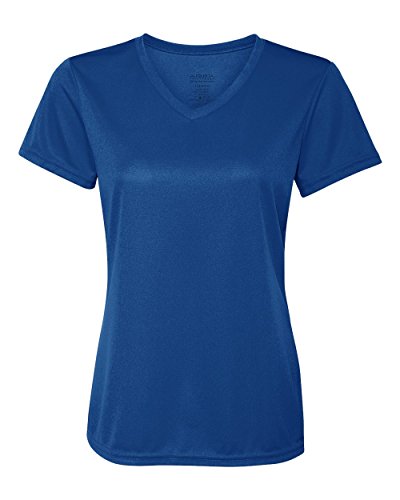 Augusta Sportswear Youth Nexgen Wicking Wicking Tee Shirt, Royal, Medium