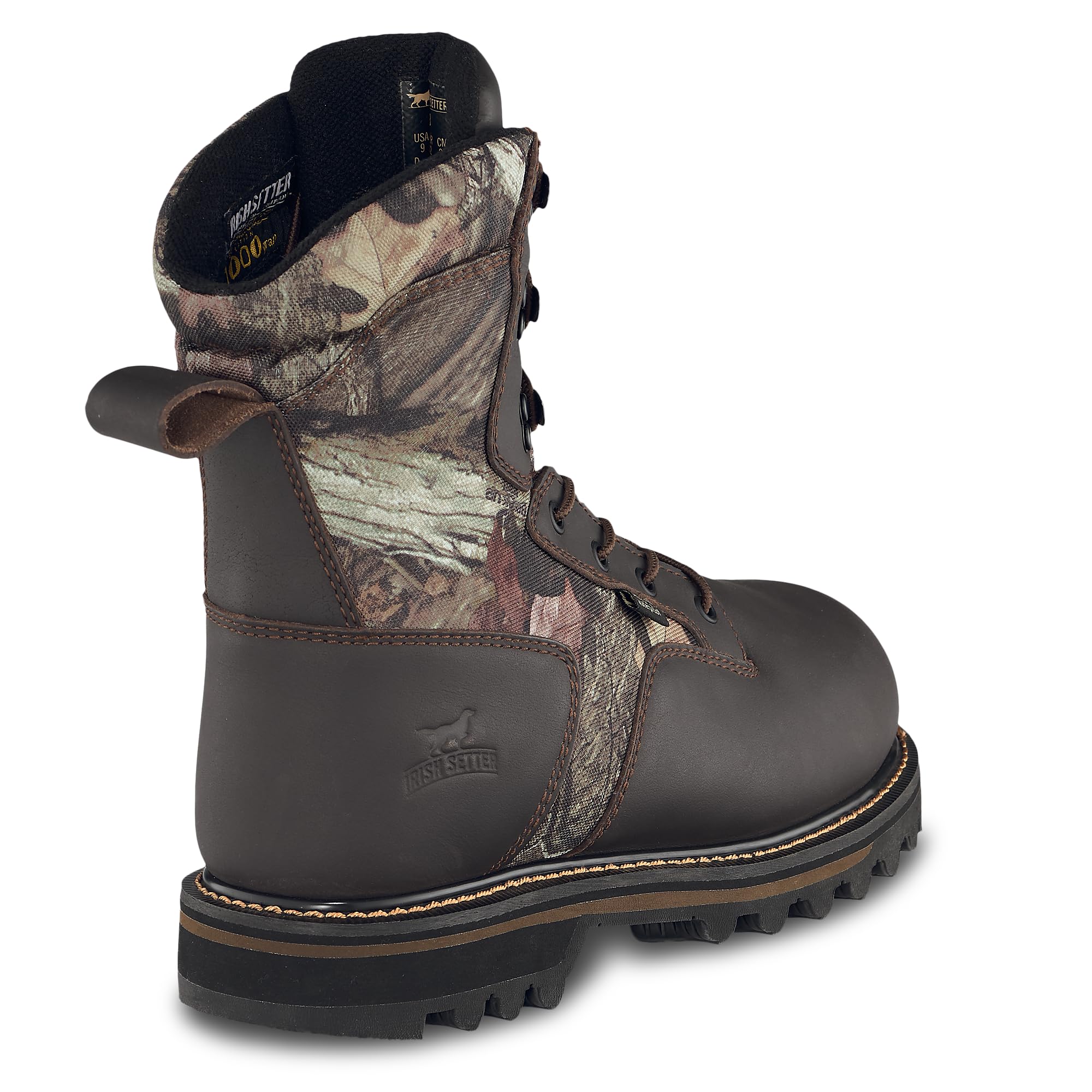 Irish Setter, Gunflint II, Men’s, 10", Waterproof, Hunting Boot, Mossy Oak Break-up Infinity (P), 13 D (Medium)