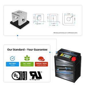 Chrome Pro YTX7L-BS High Performance - Maintenance Free - Sealed iGel Motorcycle Battery