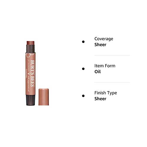 Burts Lip Shimmer Caramel Size .09z Burts Lip Shimmer Caramel .09z