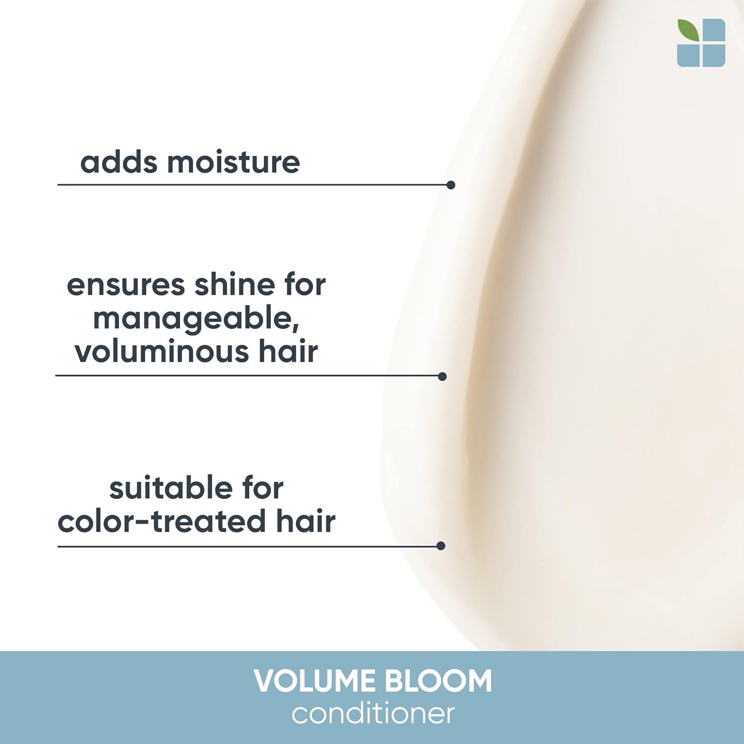 Biolage Volume Bloom Conditioner | Volumizing Conditioner | Weightless Moisture For Long-Lasting Voluminous Hair | For Fine Hair | Paraben & Silicone-Free | Vegan | Cruelty Free | 33.8 Fl. Oz