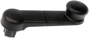 dorman 767mx window crank handle compatible with select ford / lincoln / mazda models, black, 1 count (pack of 1)