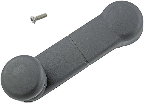 Dorman 767MX Window Crank Handle Compatible with Select Ford / Lincoln / Mazda Models, Black, 1 Count (Pack of 1)