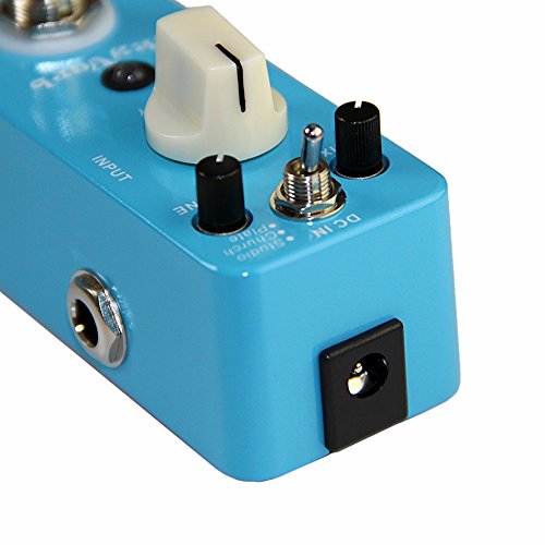 Mooer EQ Effects Pedal, 2.25 x 4.25 x 1.75 (Skyverb)