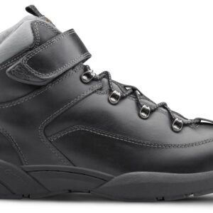 Dr. Comfort Men's Ranger Black Diabetic Hiking Boots