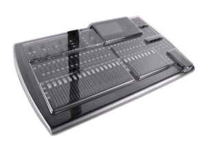 decksaver dsp-pc-x32 pro behringer x32 console mixer cover , black