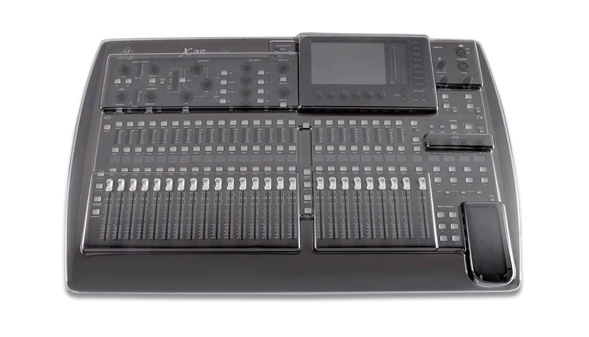 Decksaver DSP-PC-X32 Pro Behringer X32 Console Mixer Cover , Black