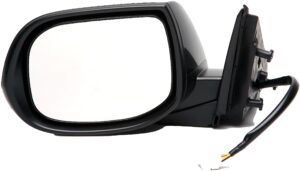 dorman 955-1689 driver side power door mirror - heated / folding with signal compatible with select acura models, black