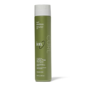 ion curl defining shampoo, paraben free, sulfate free, anti-frizz, strengthening, adds shine