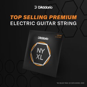 D'Addario NYXL1046 Nickel Wound Electric Guitar Strings, Regular Light, 10-46