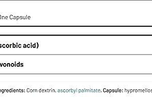 AOR C + Bioflavanoids 925mg, 100 CT