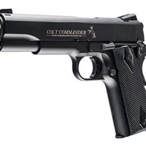 Umarex Colt Commander Blowback Metal Frame .177 BB Gun Air Pistol, Colt Commander Air Pistol