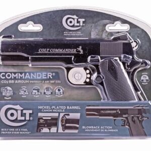 Umarex Colt Commander Blowback Metal Frame .177 BB Gun Air Pistol, Colt Commander Air Pistol