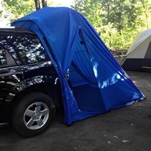 aomxay SUV Tent for Camping and Hiking, Lightweight with Rainfly and Tent Stakes, 6' x 6.5' Universal Tailgate Tent for Cars, SUVs, Trucks, Hatchbacks