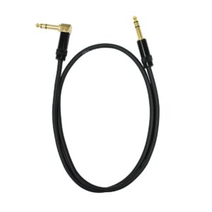 audio 2000s e26103 1/4" trs right angle to 1/4" trs 3 feet cable