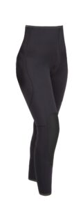 seac women's diana 5mm neoprene free diving wetsuit pants, x-small