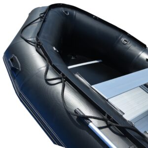 BRIS 1.2mm PVC 12.5 ft Inflatable Boat Inflatable Fish Hunter & Person Inflatable Raft Boat