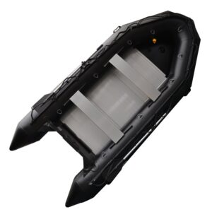 BRIS 1.2mm PVC 12.5 ft Inflatable Boat Inflatable Fish Hunter & Person Inflatable Raft Boat