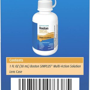 Bausch & Lomb Boston Simplus Travel Kit-1 oz, 2 pack