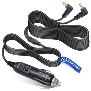 T Power Dual Screen Auto Car Charger for Insignia Sylvania Philips Phillips Ematic Portable DVD Player Ly-02 Ay4133 Ay4197 ONLY Cigarette Plug Power Supply