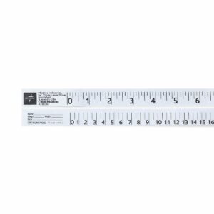 medline paper measuring tape, flexible, inches and centimeters, disposable, great for single use, 72" (pack of 500)